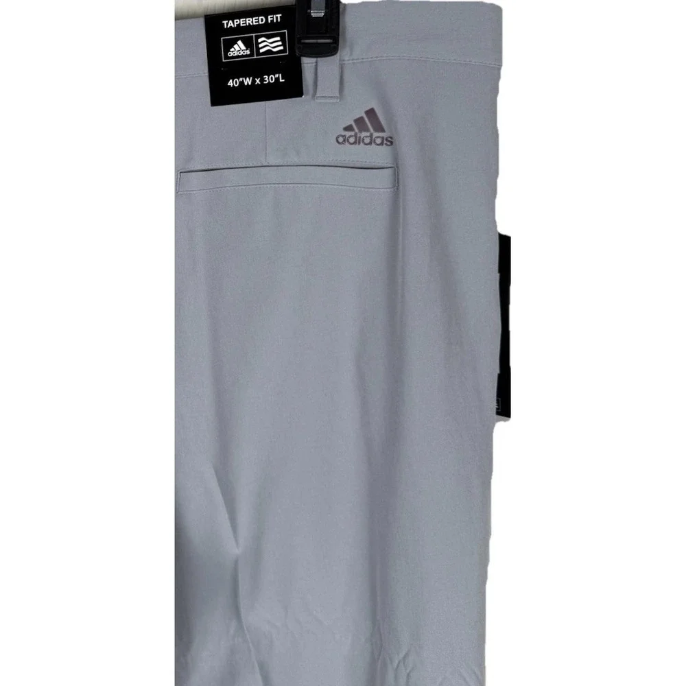 Adidas Golf Pants Mens 40x30‎ Gray Ultimate 365 Tapered Fit Performance Stretch